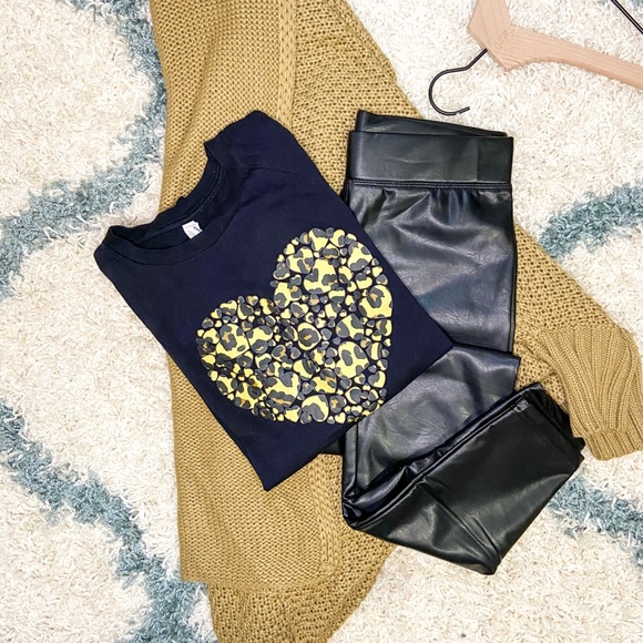 CI SONÓ Faux Leather High Waist Leggings - Picture 4 of 4